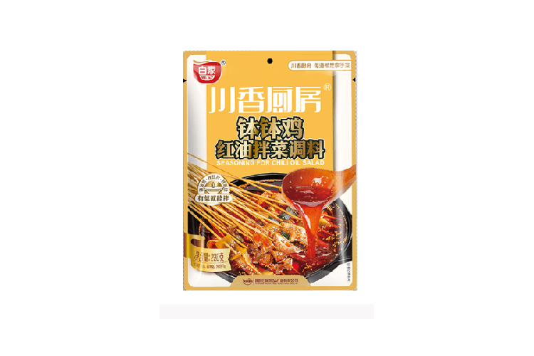 BAIJIACHENJI BOBO CHICKEN CHILLI OIL SALAD SEASONING 230G